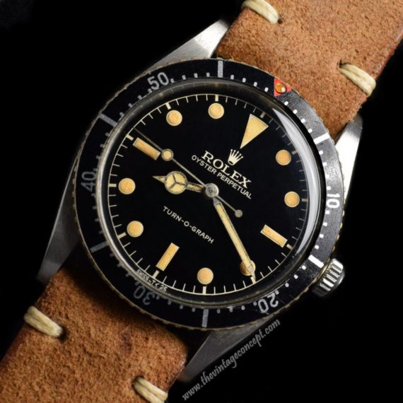 Rolex Turn-O-Graph Gilt Dial 6202 (SOLD) - The Vintage Concept