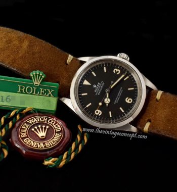 Rolex Explorer Matte Dial 1016 w/ Tags (SOLD) - The Vintage Concept