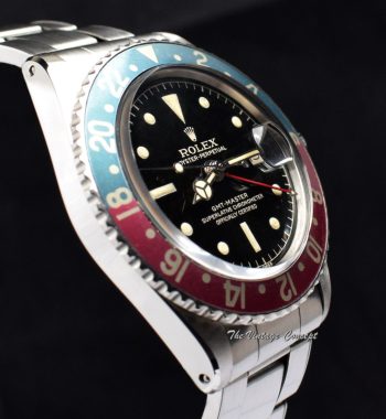 Rolex GMT-Master PCG Chapter Ring Gilt Dial 1675 w/ Service Papers (SOLD) - The Vintage Concept