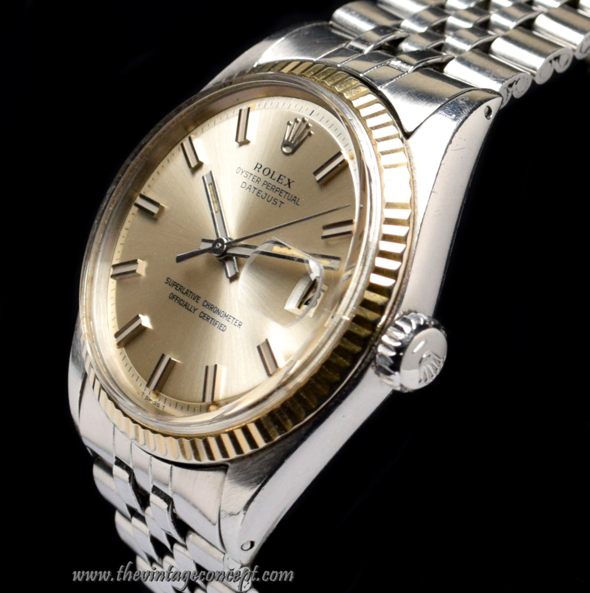 Rolex Datejust Silver Dial Wideboy 1601 w/ Double Papers (SOLD) - The ...