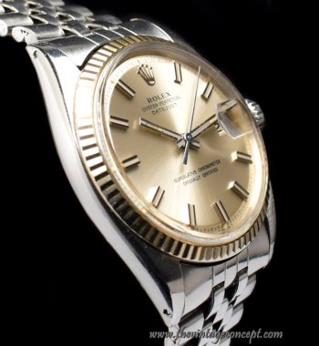Rolex Datejust Silver Dial Wideboy 1601 w/ Double Papers (SOLD) - The Vintage Concept