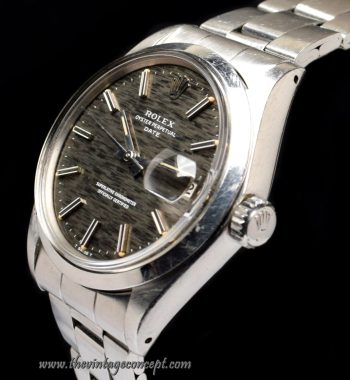 Rolex Oyster Perpetual Grey Linen Dial 1500 w/ Original Paper ( SOLD ) - The Vintage Concept