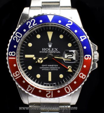 Rolex GMT-Master Radial Dial MK III 1675 (SOLD) - The Vintage Concept