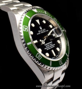 Rolex Submariner 50th Anniversary “Flat 4” 16610LV (Full Set) (SOLD) - The Vintage Concept