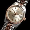 Rolex Datejust Two-Tones RG/SS Silver Dial 1600 (SOLD)