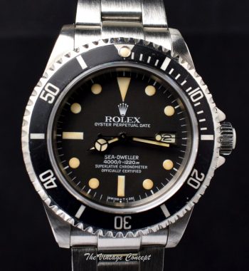 Rolex Sea-Dweller Matte Dial 16660 (SOLD) - The Vintage Concept