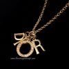 1970’s Vintage Dior Gold Tone D-I-O-R Necklace (SOLD)