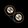 Chanel Mother of Pearl Logo Clip Earring (SOLD)