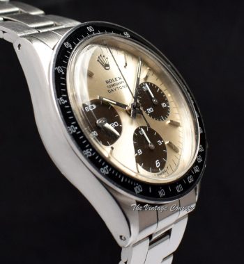 Rolex Daytona Silver Dial Chocolate Sub Registers 6240 (SOLD) - The Vintage Concept