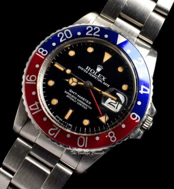 Rolex GMT-Master Glossy Dial 16750 (SOLD) - The Vintage Concept