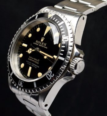 Rolex Submariner Gilt Dial 4 Lines 5512 (SOLD) - The Vintage Concept