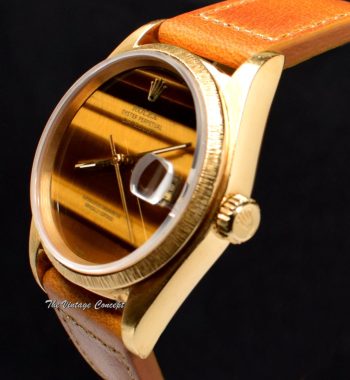 Rolex Datejust 18K YG Tiger Eye Dial 16078 ( SOLD ) - The Vintage Concept
