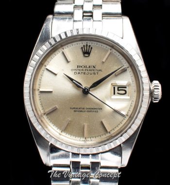 Rolex Datejust Silver Dial 1603 (SOLD) - The Vintage Concept