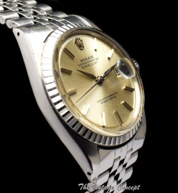 Rolex Datejust Silver Dial 1603 (SOLD) - The Vintage Concept