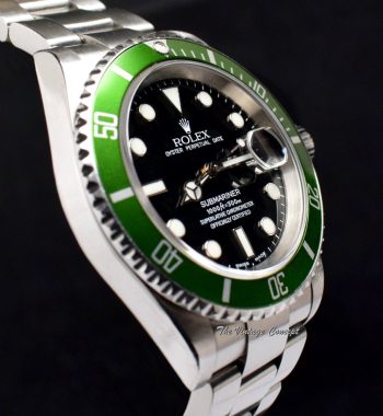 Rolex Submariner 50th Anniversary “Flat 4” 16610LV (SOLD) - The Vintage Concept
