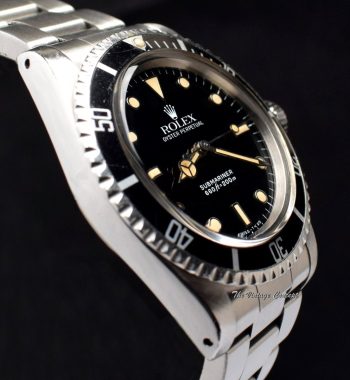 Rolex Submariner Glossy Dial 5513 (SOLD) - The Vintage Concept
