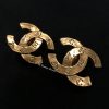 Chanel Gold Tone 31 Rue Cambon Clip Earring 99A (SOLD)