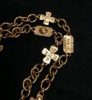Chanel Gold Tone 31 Rue Cambon Long Necklace 99A (SOLD) - The Vintage Concept
