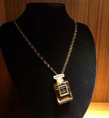Chanel COCO Perfume Bottle Necklace (SOLD) - The Vintage Concept