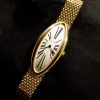 Cartier 18K Yellow Gold Baignoire Allongée “Maxi Oval” w/ Original 18K YG Bracelet (SOLD)