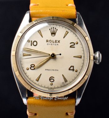 Rolex Oyster Two-Tones Creamy Dial Manual Wind 4365 (SOLD) - The Vintage Concept