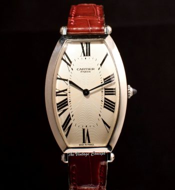 Cartier Tonneau Platinum 2435B - The Vintage Concept