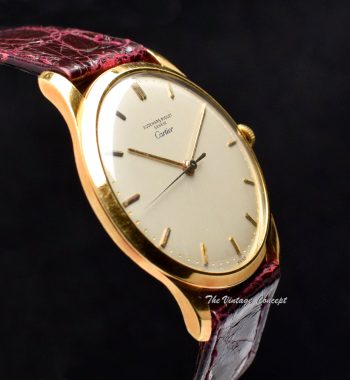 Vintage 18K YG AP Audemars Piguet Double Name Cartier Dress Watch - The Vintage Concept