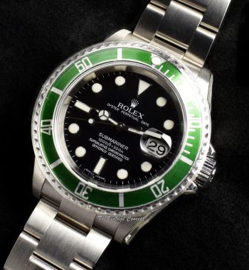 New Old Stock Unworn Rolex Submariner 50th Anniversary 16610LV (Full Set) (SOLD) - The Vintage Concept