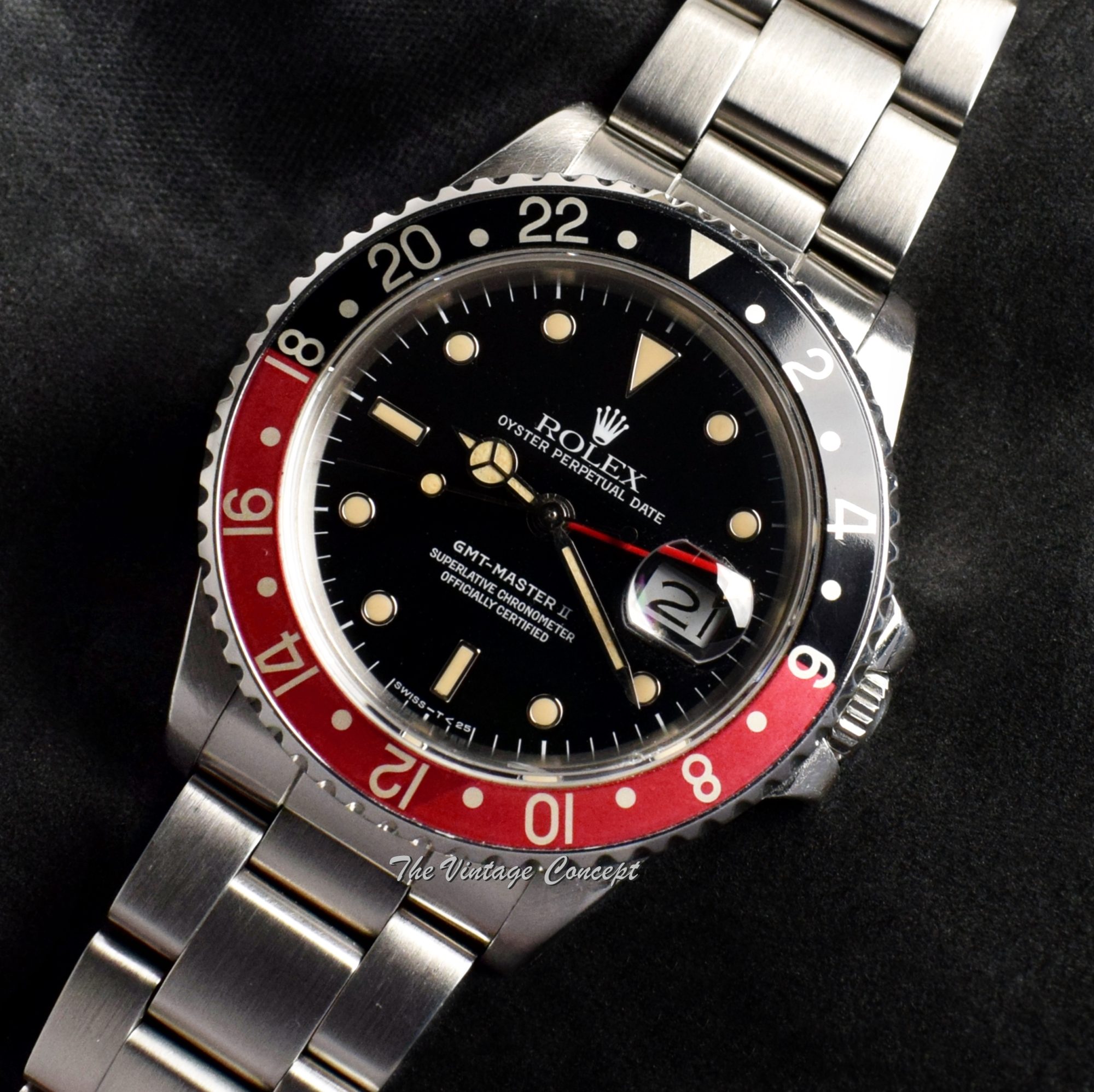 Rolex GMT-Master II Fat Lady Coke 16760 (SOLD) - The Vintage Concept