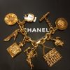 Chanel Gold Tone Heavy Charm Bracelet from 1980’s (SOLD)