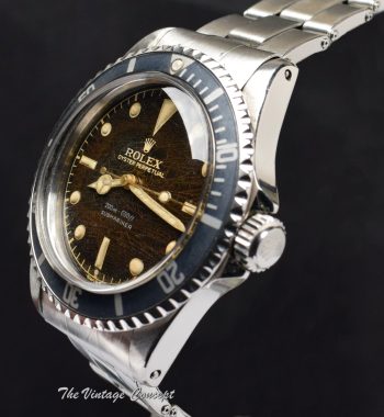 Rolex Submariner Tropical Gilt Dial PCG Chapter Ring 5512 (SOLD) - The Vintage Concept