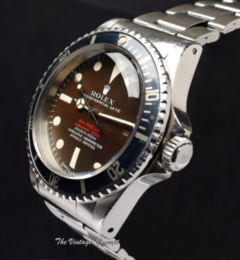 Rolex Double Red Sea-Dweller Tropical Dial 1665 (SOLD) - The Vintage Concept