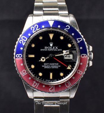 Rolex GMT-Master Glossy Dial 16750 w/ Original Paper (SOLD) - The Vintage Concept