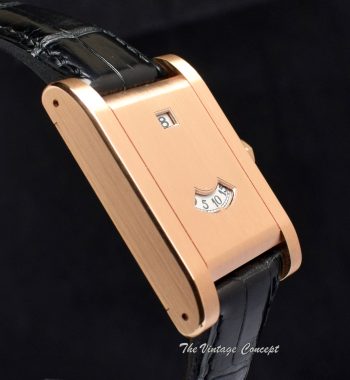 Cartier 18K RG Tank Jumping Hours Limited Edition (Full Set) (SOLD) - The Vintage Concept
