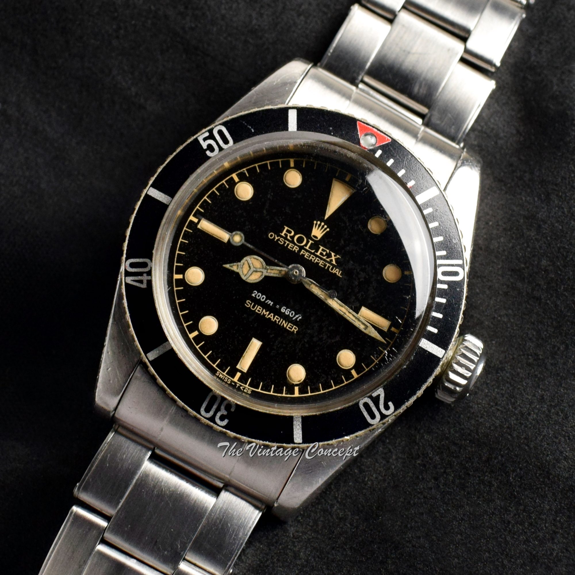 Rolex Submariner Big Crown Gilt Dial 6538 (ON HOLD) - The Vintage Concept