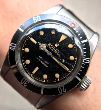 Rolex Submariner Big Crown Gilt Dial 6538 (ON HOLD) - The Vintage Concept