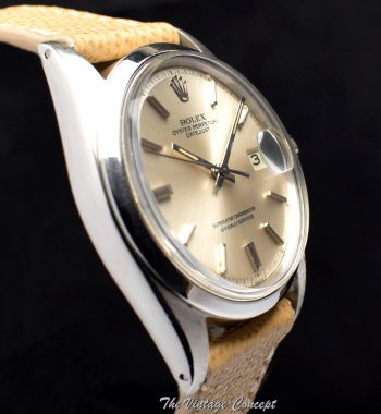 Rolex Datejust Silver Dial 1600 (SOLD) - The Vintage Concept