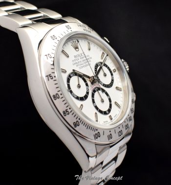 Rolex Daytona "A Series" White Dial 16520 w/ Recent Service Record ( SOLD ) - The Vintage Concept