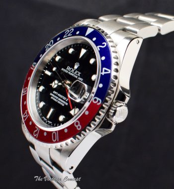 Rolex GMT-Master II Pepsi 16710 w/ Recent Service Record (SOLD) - The Vintage Concept