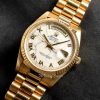 Rolex Day-Date 18K YG Marble Dial 18238 (SOLD)
