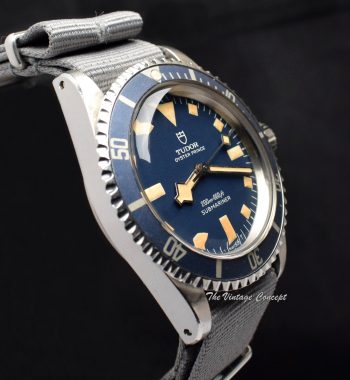 Tudor Submariner Blue Snowflake No Date 94010 (SOLD) - The Vintage Concept