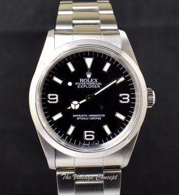 Rolex Explorer I 14270 (Full Set) (SOLD) - The Vintage Concept