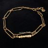 Chanel Gold Tone Unique Chain Necklace 01P (SOLD)