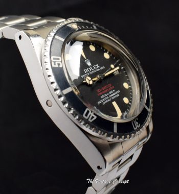 Rolex Double Red Sea-Dweller MK III 1665 (Box Set) (SOLD) - The Vintage Concept