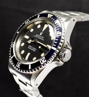 Rolex Submariner Maxi MK I 5513 w/ Rolex Service Paper (SOLD) - The Vintage Concept