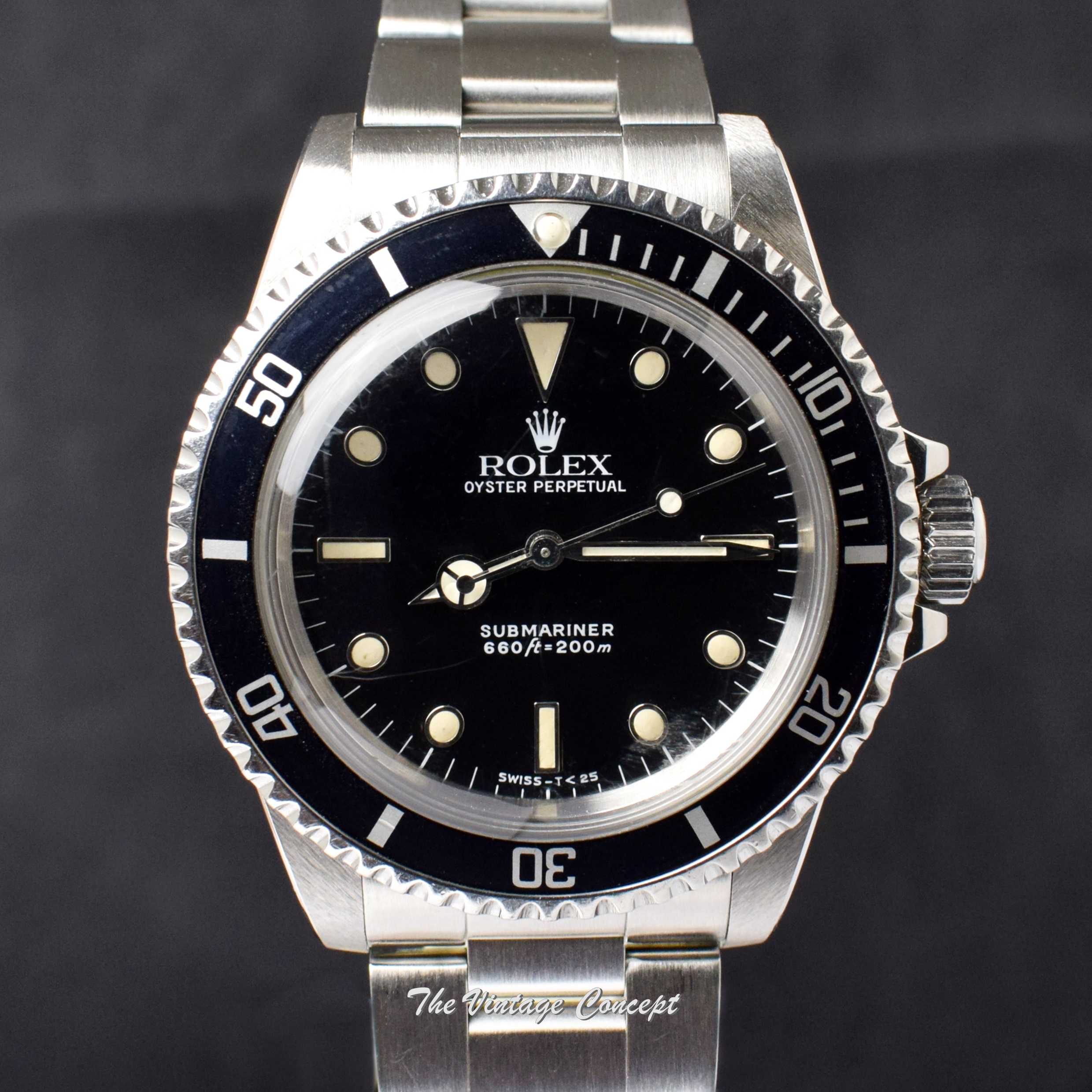 Rolex Submariner Glossy Dial 5513 (SOLD) - The Vintage Concept