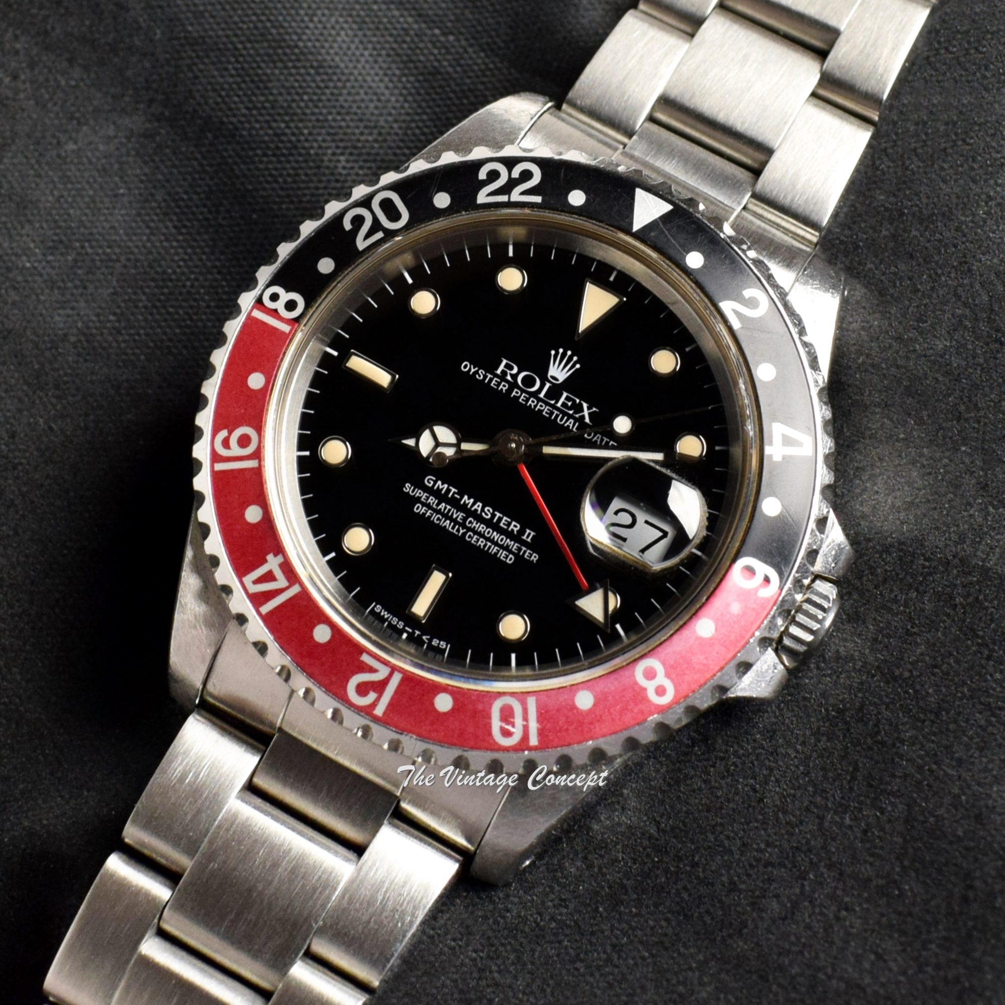 Rolex GMT-Master II Coke Creamy 16710 (SOLD) - The Vintage Concept