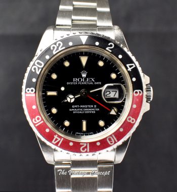 Rolex GMT-Master II Coke Creamy 16710 (SOLD) - The Vintage Concept