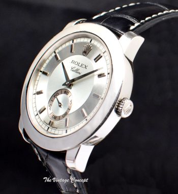 Rolex Cellini Cellinium Platinum 5241/6 Dress Watch (Box Set) (SOLD) - The Vintage Concept