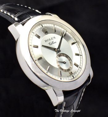 Rolex Cellini Cellinium Platinum 5241/6 Dress Watch (Box Set) (SOLD) - The Vintage Concept